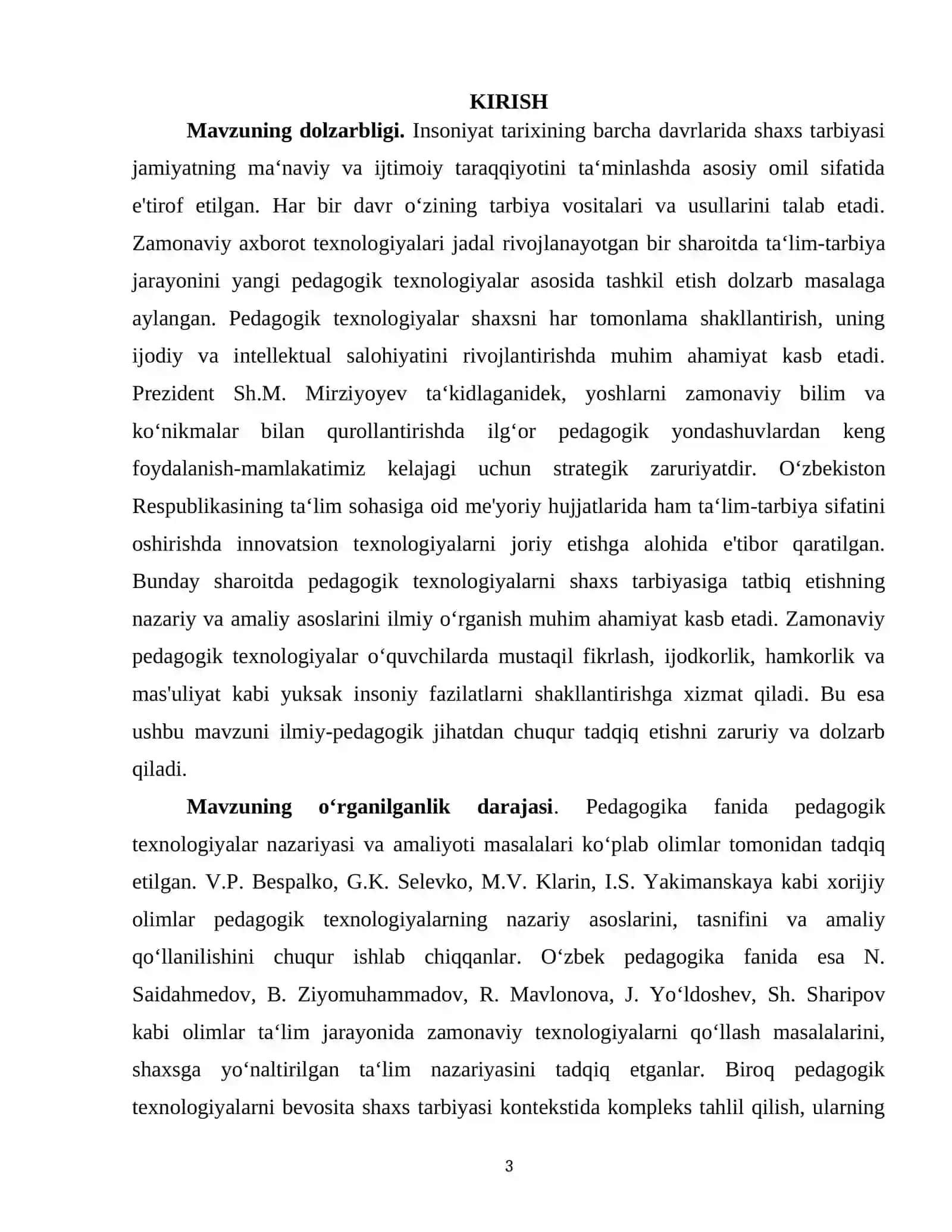 Shaxs tarbiyasida pedagogik texnologiyalaridan foydalanish 3