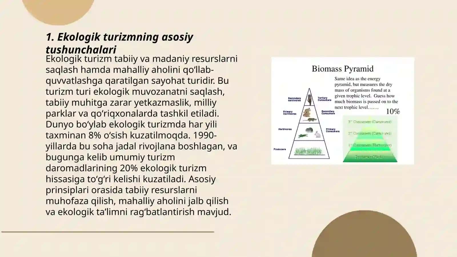 Ekologik turizmni rivojlantirish resurslari va ulardan foydalanish 3