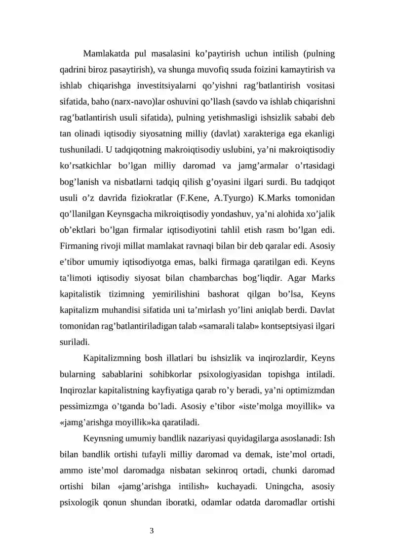 Keynschilik maktabi va yangi keynschlik 3