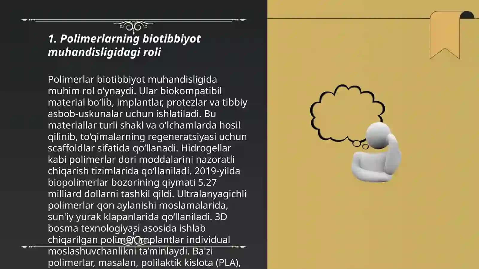 Polimerlarni biotibbiyot muhandisligi faoliyatidagi ahamiyati 3