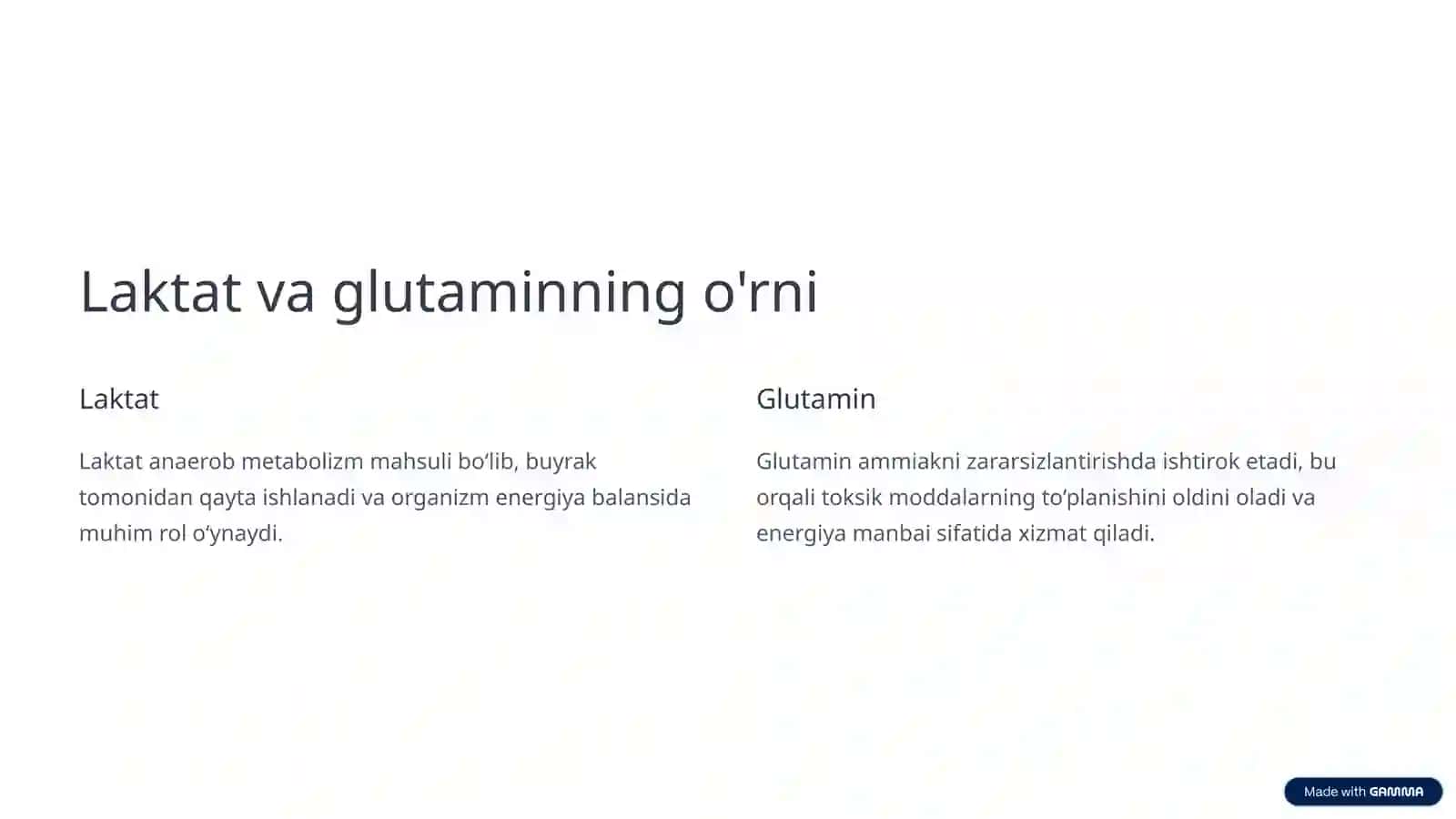 Buyrakning energiya bilan ta'minlanishining asosiy yo'llari 3