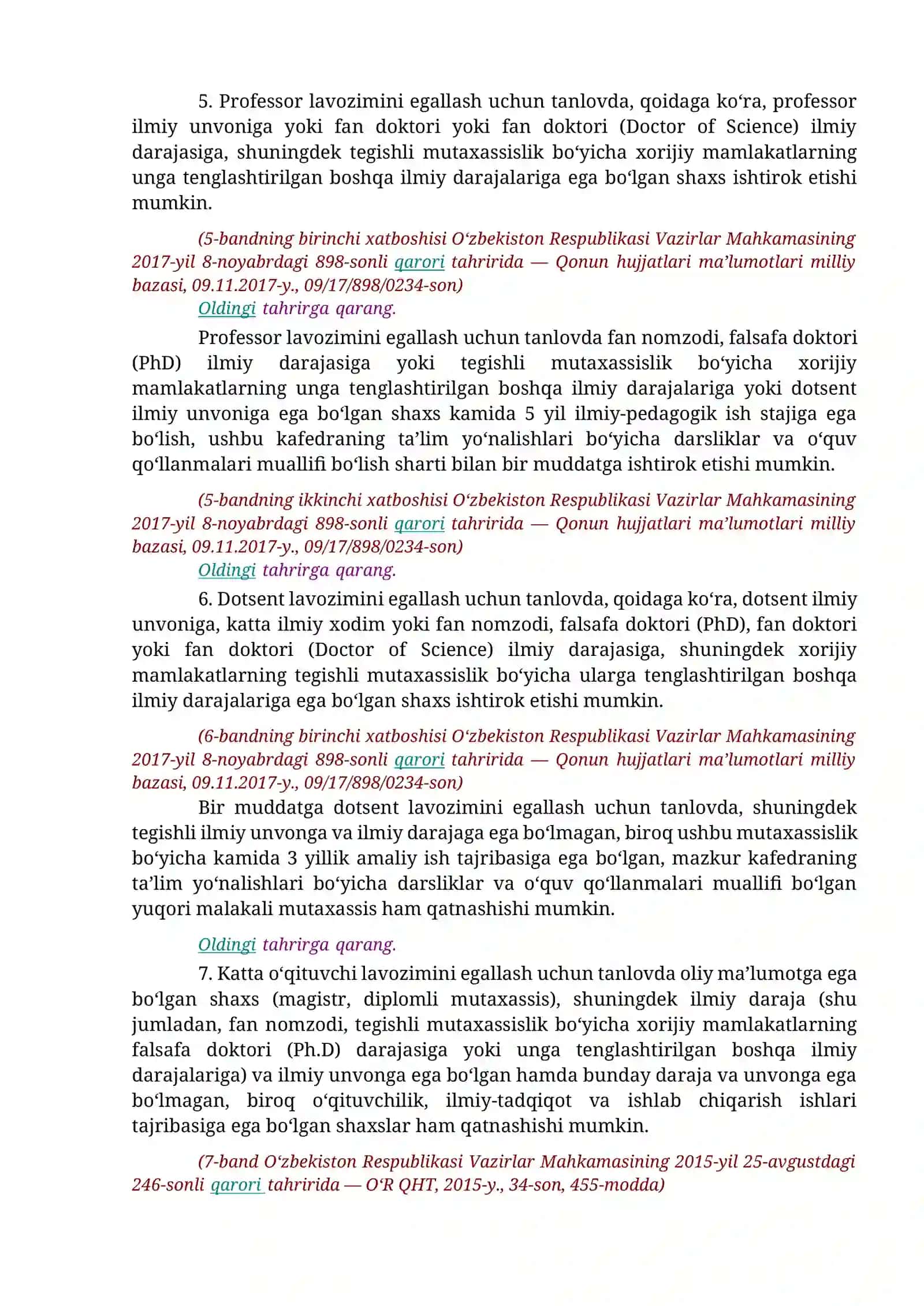 Ta’lim to‘g‘risida O‘zbekiston Respublikasi Qonuni 3