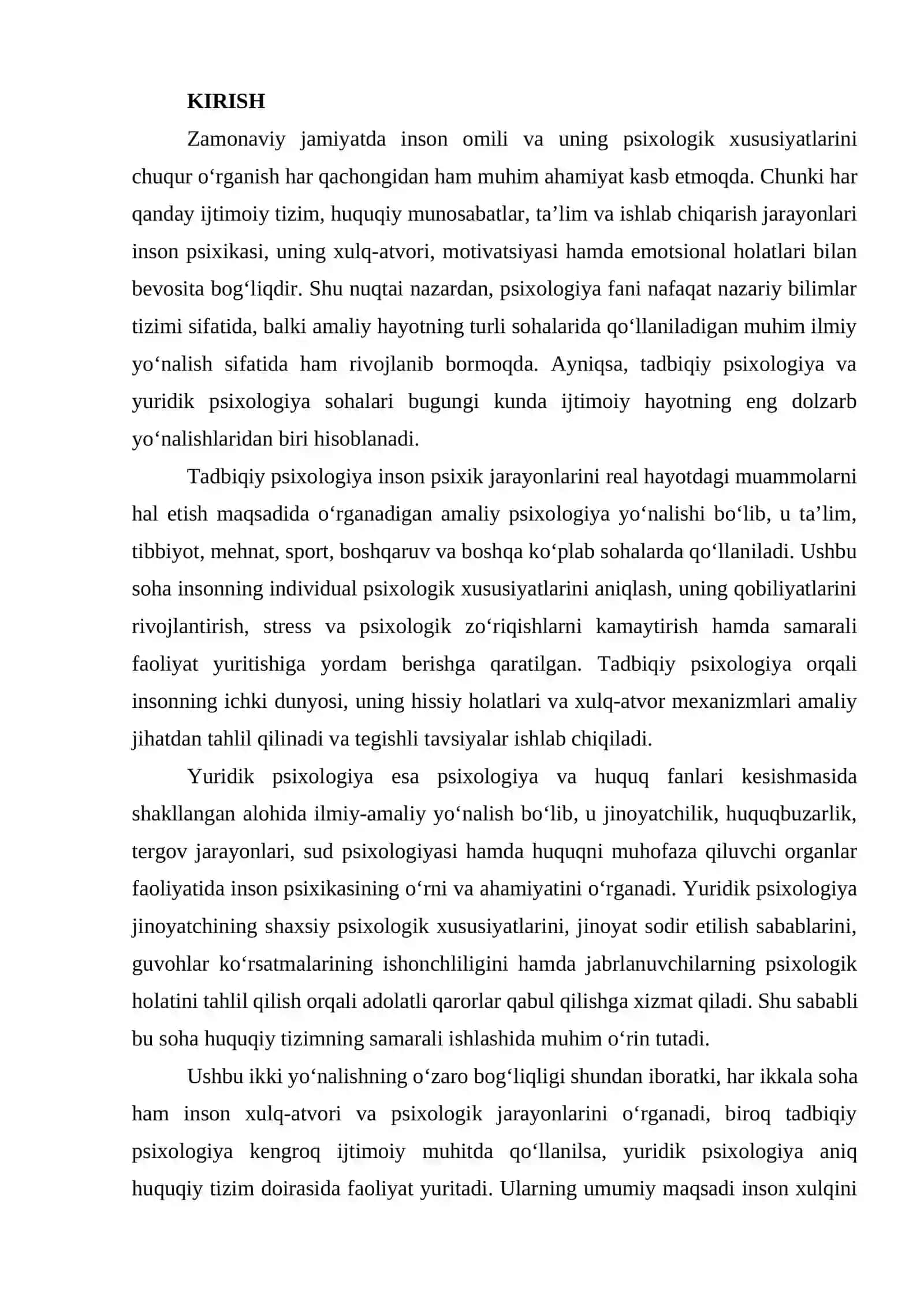 TADBIQIY VA YURIDIK PSIXOLOGIYANING PREDMETI VA METODLARI 3