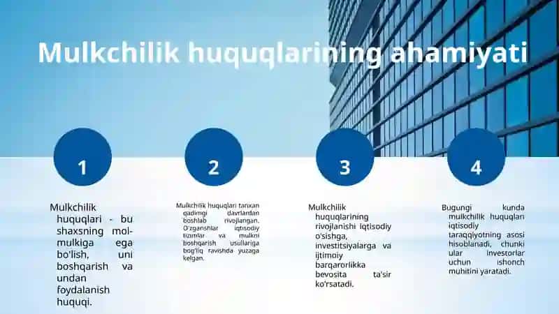 Mulkchilik huquqlarini iqdisodiy asoslash 3