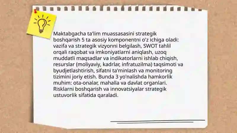 Direktor maktabgacha ta'lim menejeri 3