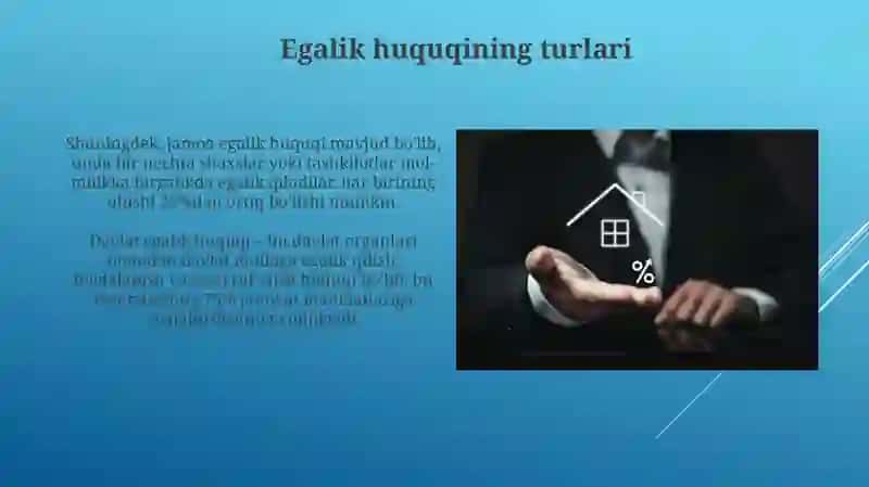 Egalik huquqi va majburiyatlari 3