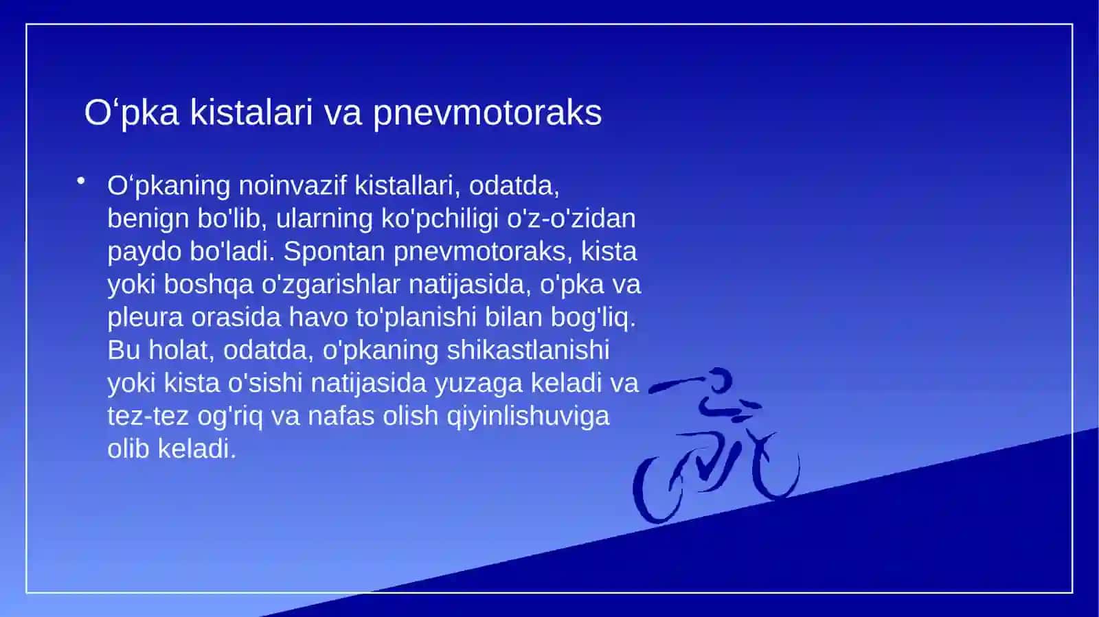 Oʻpkaning Noinvaziv Kistallari va Spontan Pnevmotoraks 3