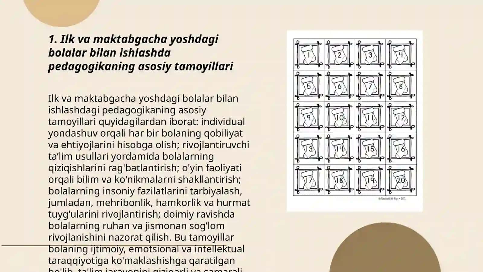 Ilk va maktabgacha yoshdagi bolalar pedagogikasi fanining maqsad va vazifalari 3