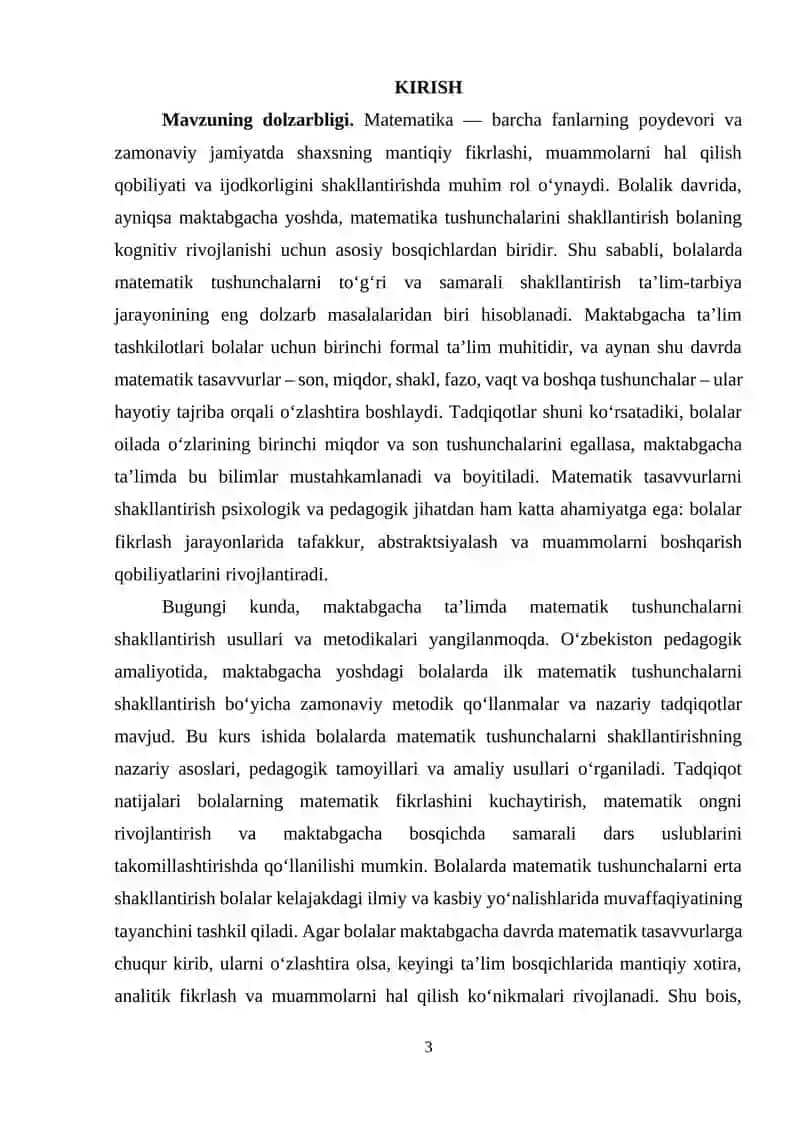 Bolalarda matematik tushunchalarni shakllantirishning mazmuni 3