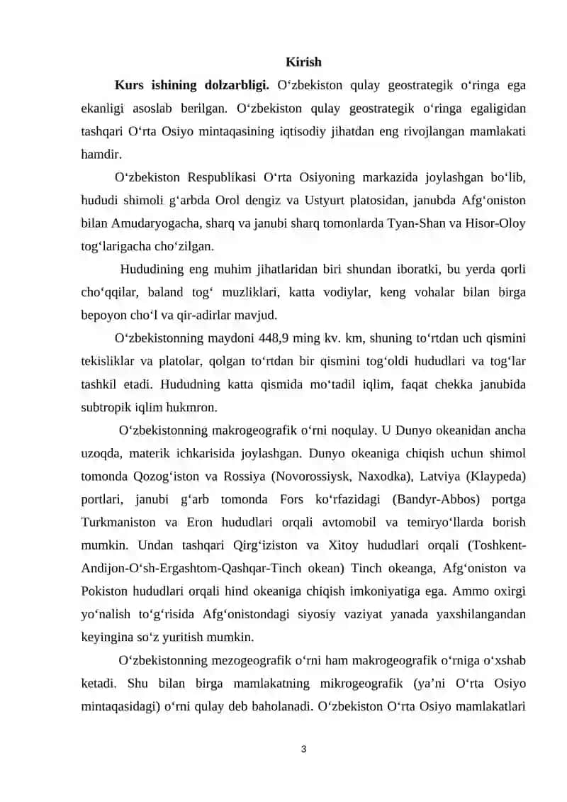O'zbekistonning dunyo siyosiy xaritasida tutgan òrni va ròli 3