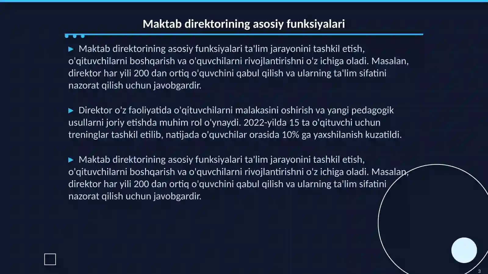 Maktab direktori faoliyatiga doir boshqaruv vositalar 3