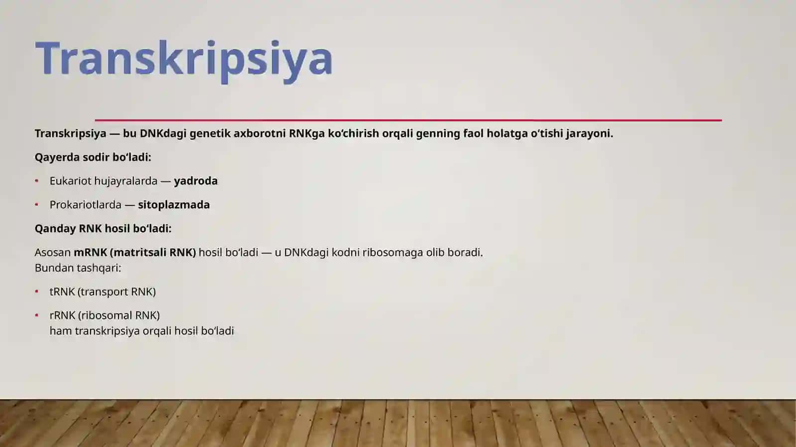 Oqsil biosintezi 3