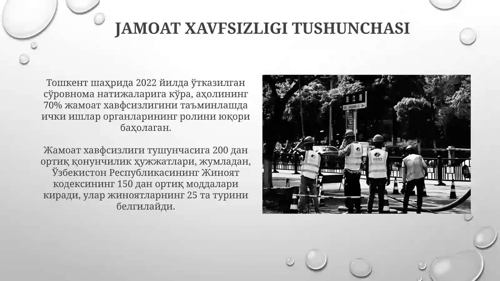 Jamoat xavfsizligivajamoatxavfsizligigaqarshijinoyatlar 3