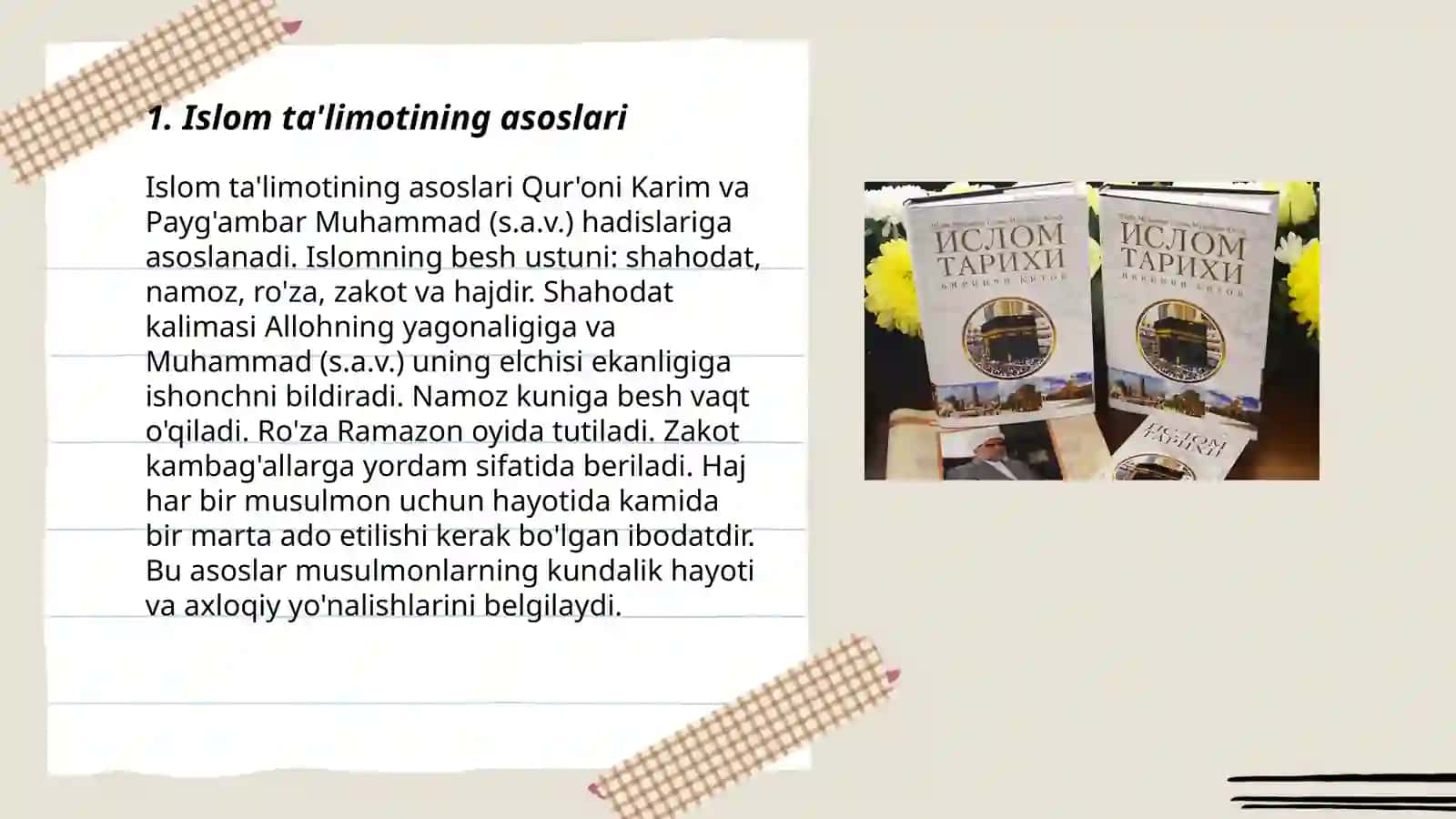 Islom ta'limoti va shariat 3