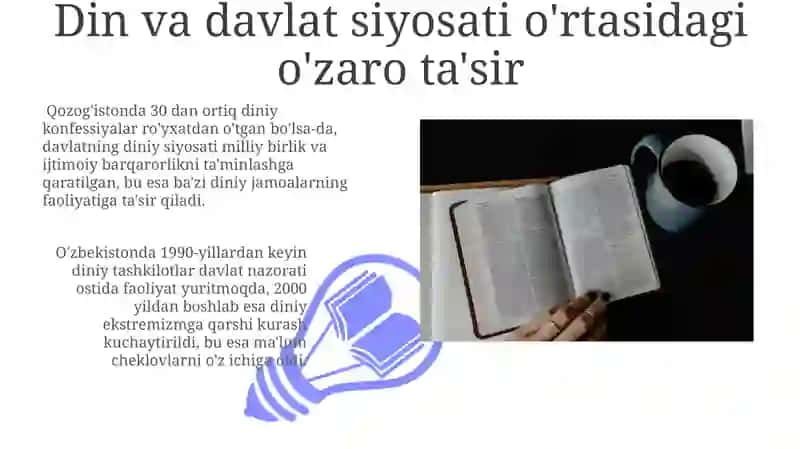 Sekulyar prinsiplar asosida rivojlanayotgan mamlakatlar din va davlat munosabatlari 3