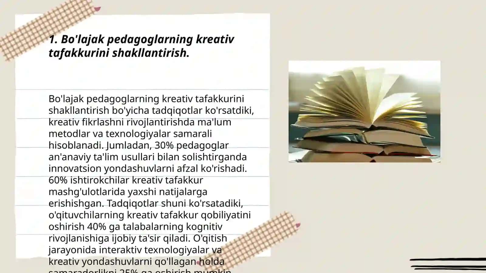 Bo'lajak maktabgacha ta'lim pedagoglarining kreativ qobiliyatlarini rivojlantirish mazmuni 3