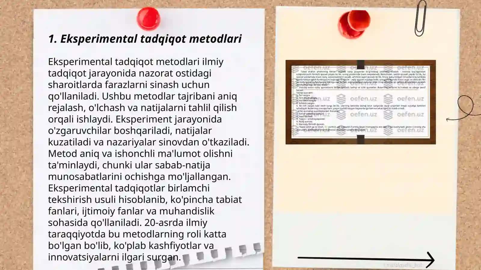 Psixologiya fanining tadqiqot metodlari 3