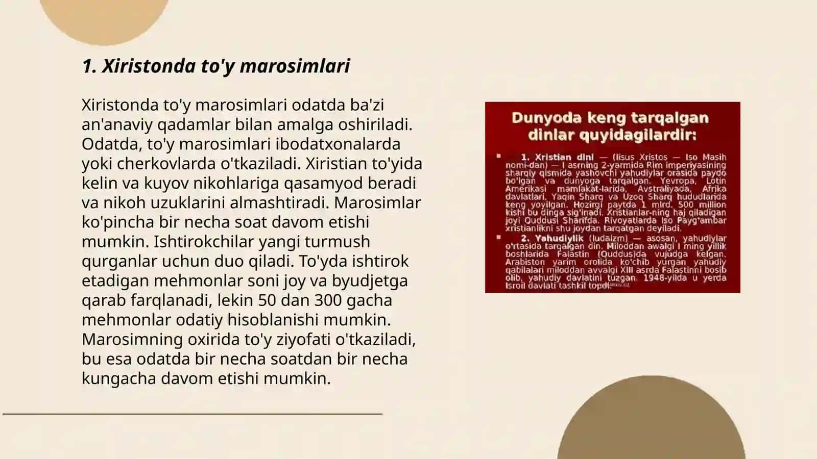 Xiristan dinining marosimlari 3