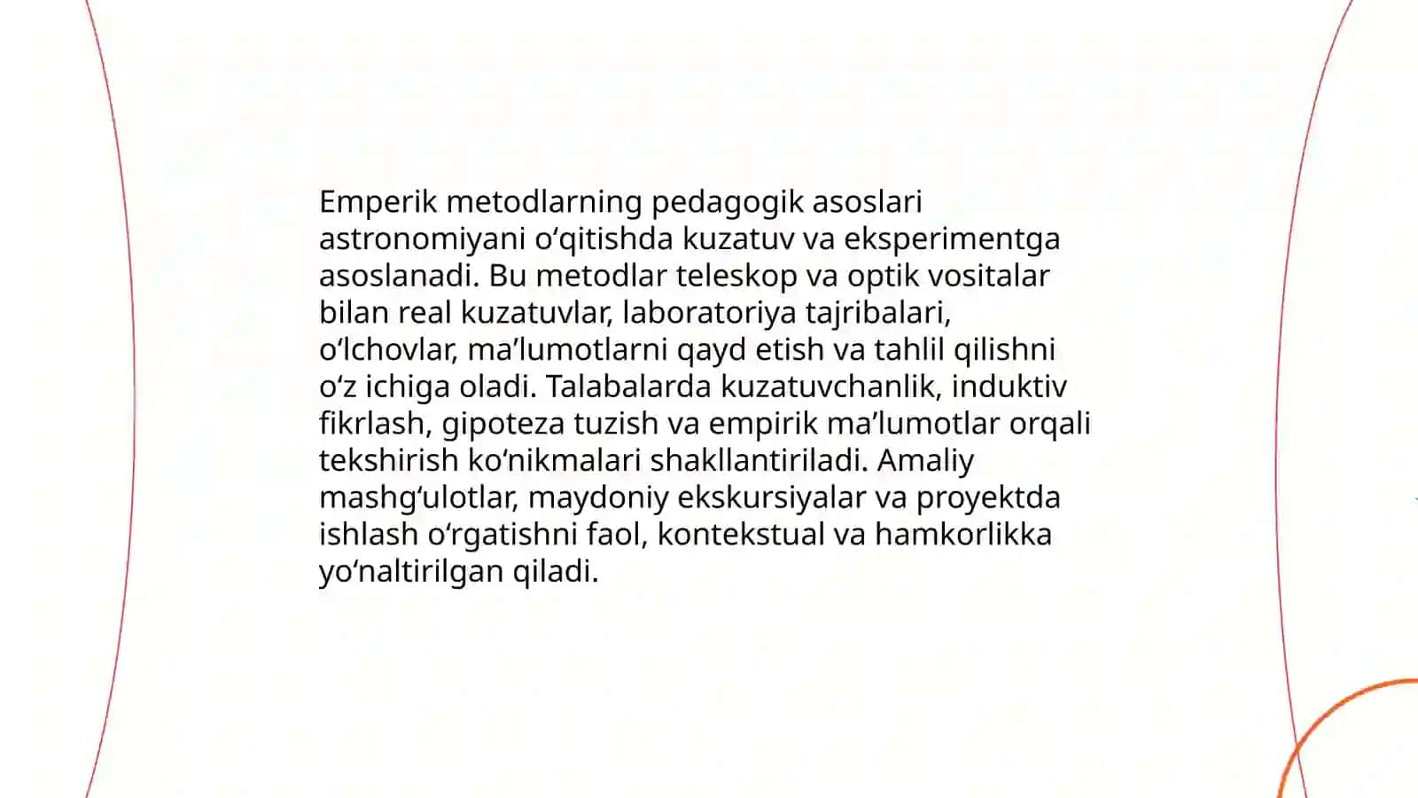 Astronomiyani oʻqitishda emperik va nazariy metodlar 3