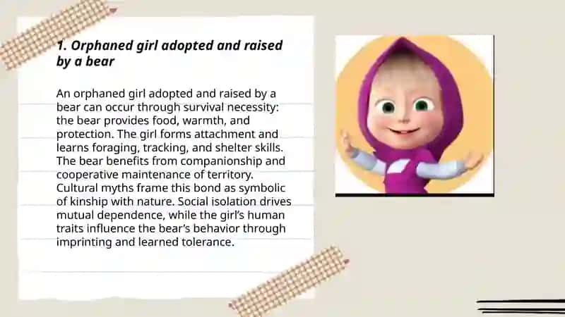 Why the girl and bear living together 3