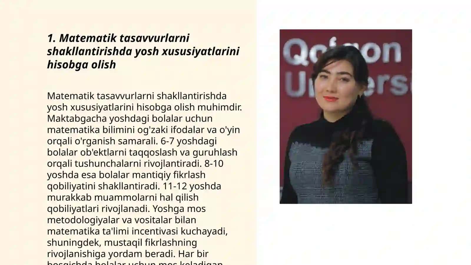 Elementar matematik tasavvurlarni shakillantirish metodikasi 3