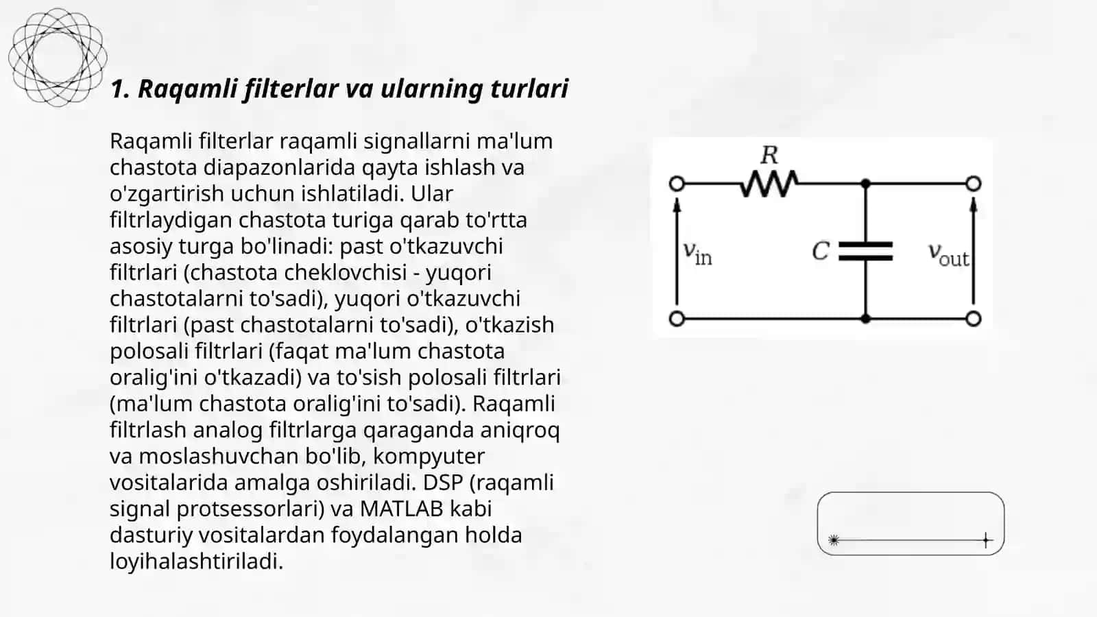 Zanjirli aktiv filtrlar 3