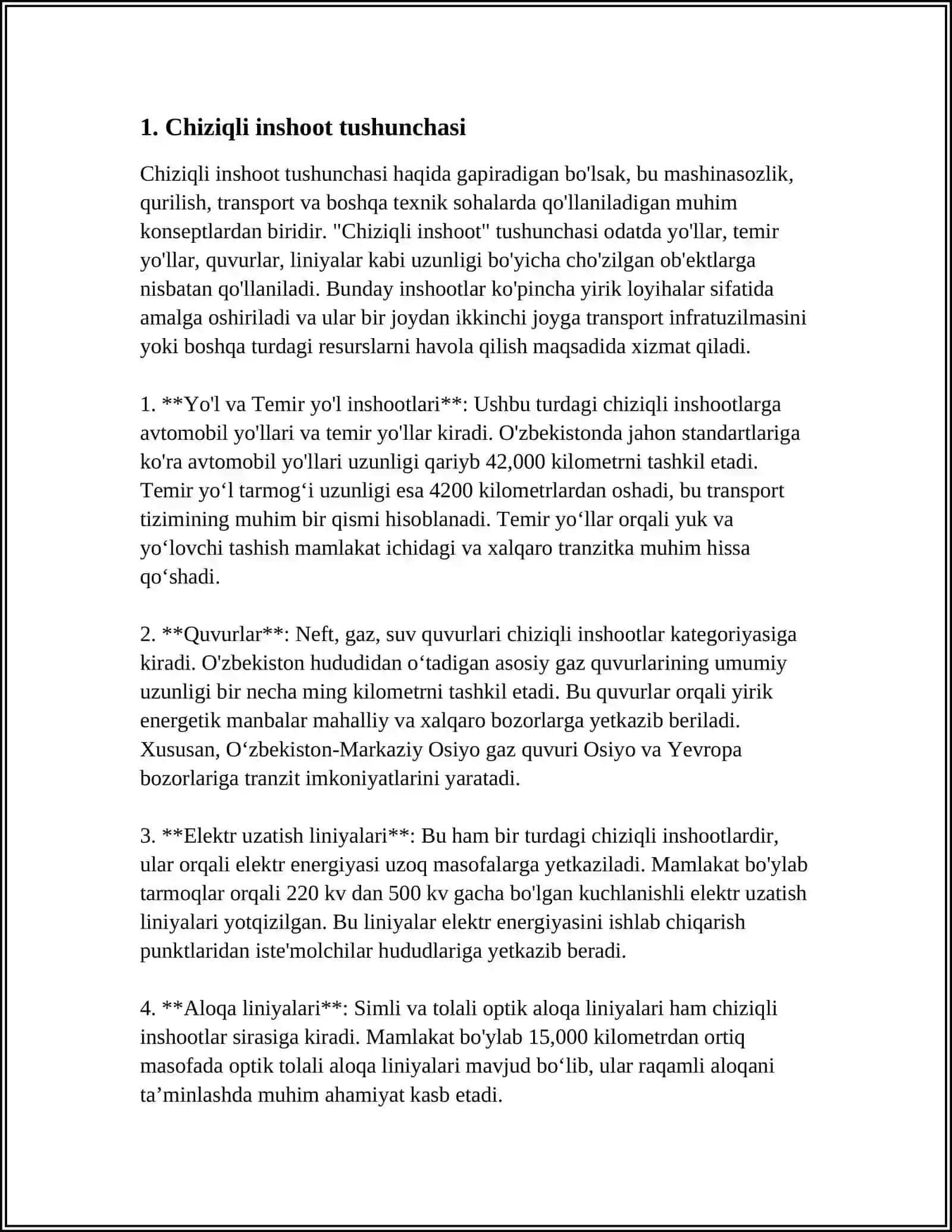 CHIZIQLI INSHOOTLAMI QUTUBLARGA NISBATAN TOPOGRAFIK XARITADA ORIENTRLASH 3