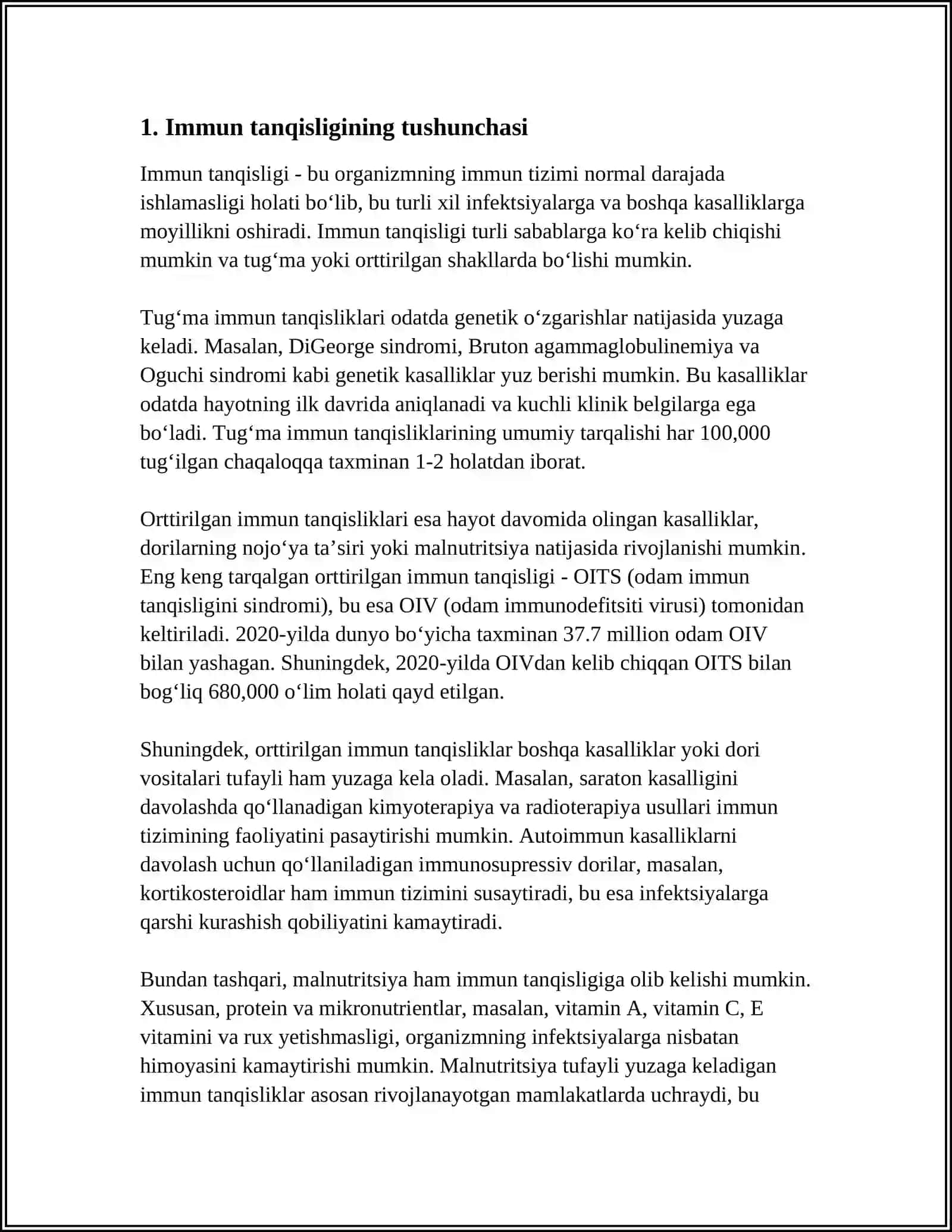 IMMUN TANQISLIGINING FIZIOLOGIK ASOSLARI 3