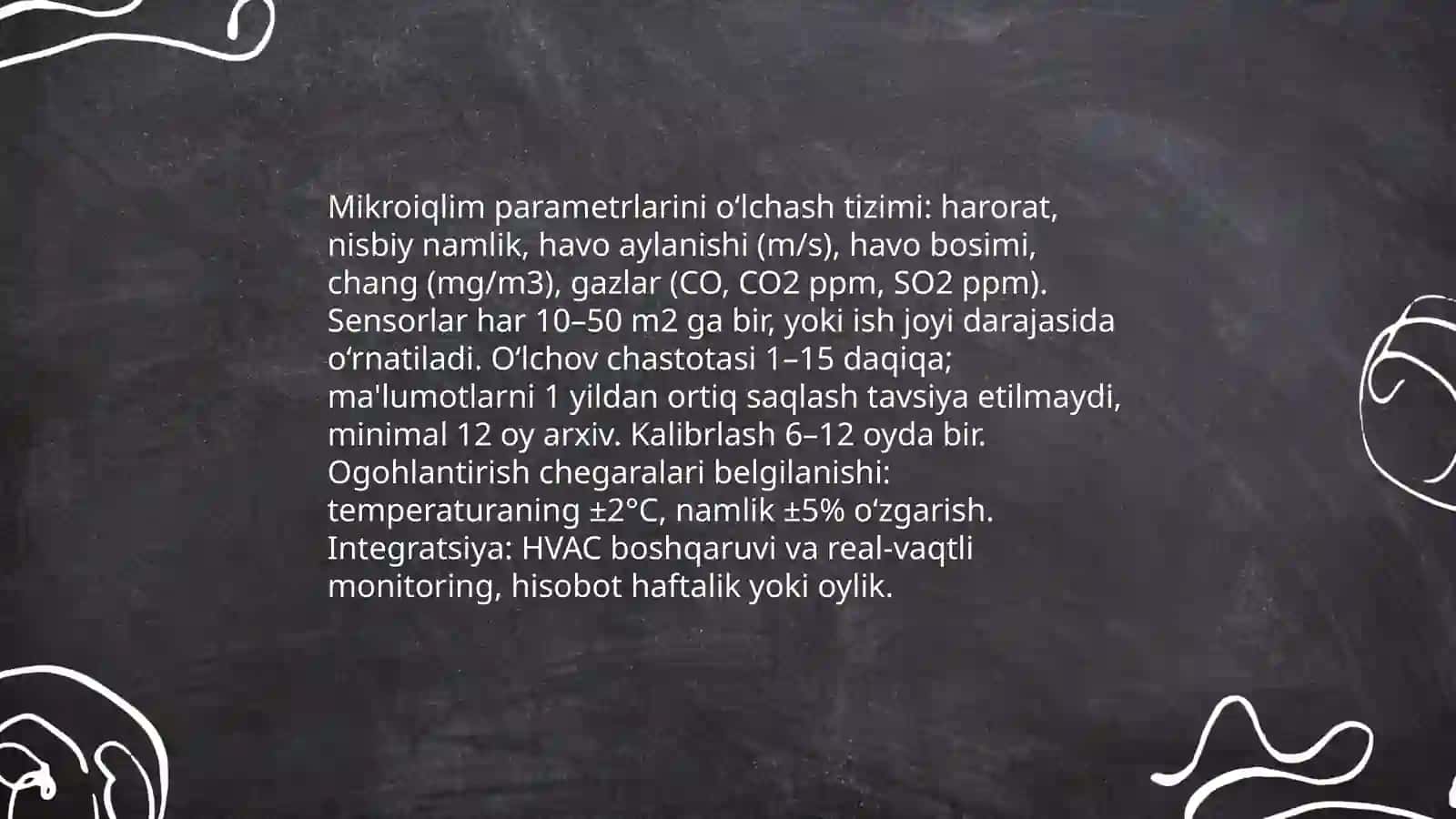 Sanoat Mikro iqlimning salbiy ta'sirini oldini olish choralari 3
