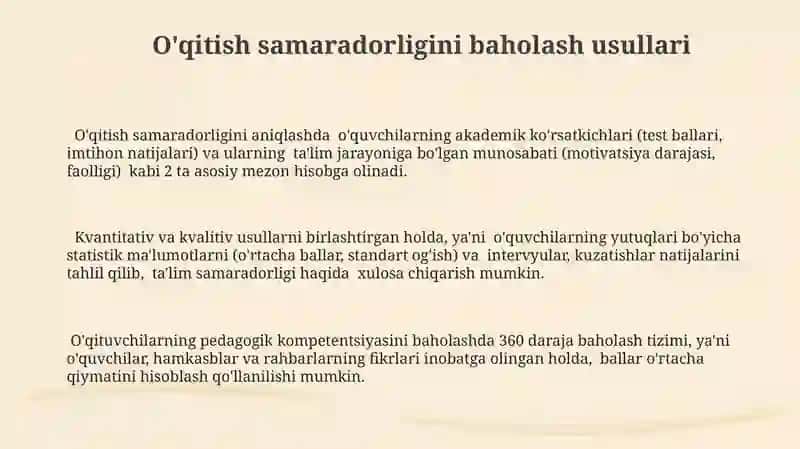 AQSH va Yevropa davlatlari pedagogik kompetensiya boʻyicha ilmiy yondashuvlar 3