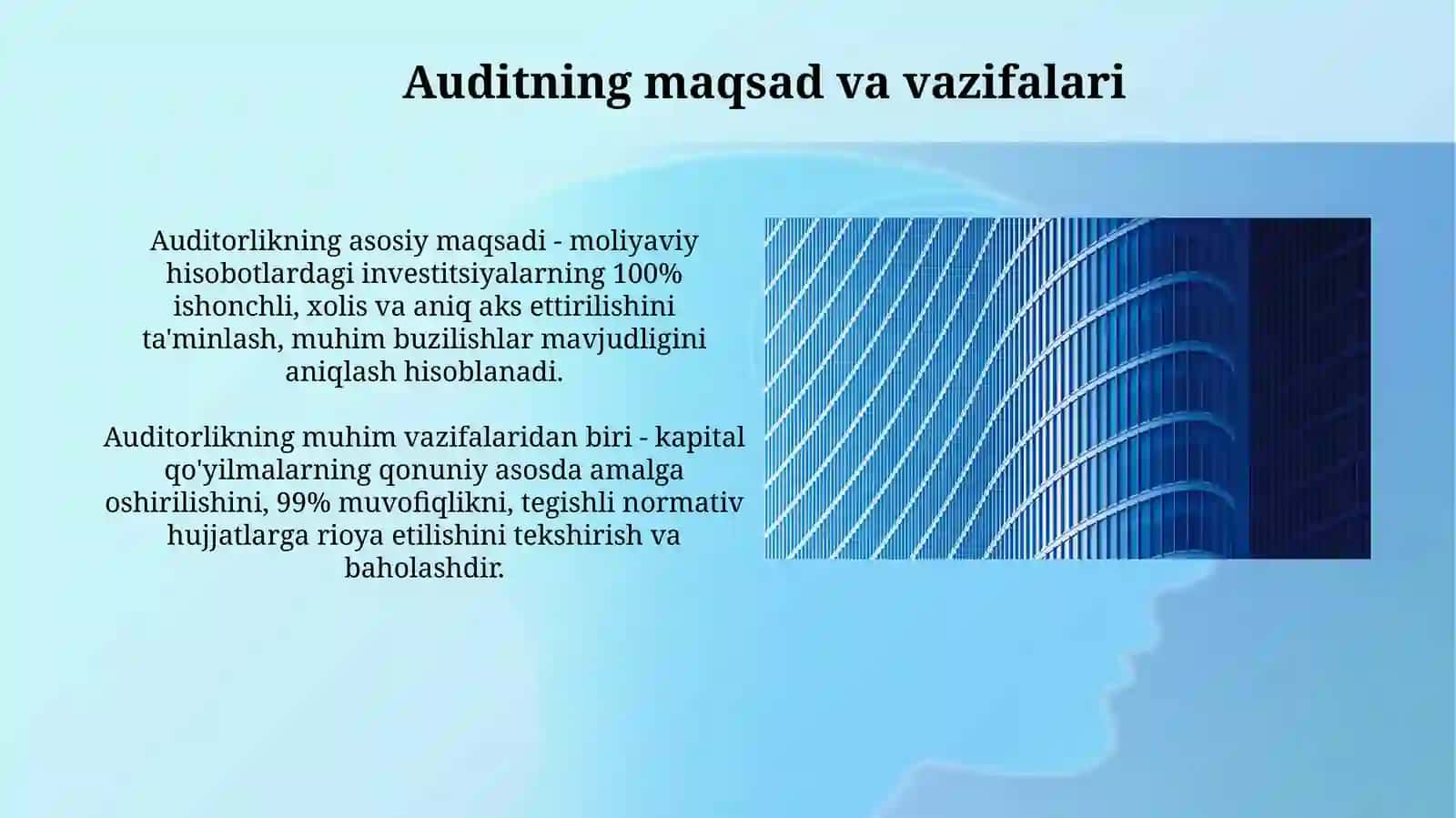 Moliyaviy investitsiyalarauditi. Kapitalqo‘yilmalarauditi 3