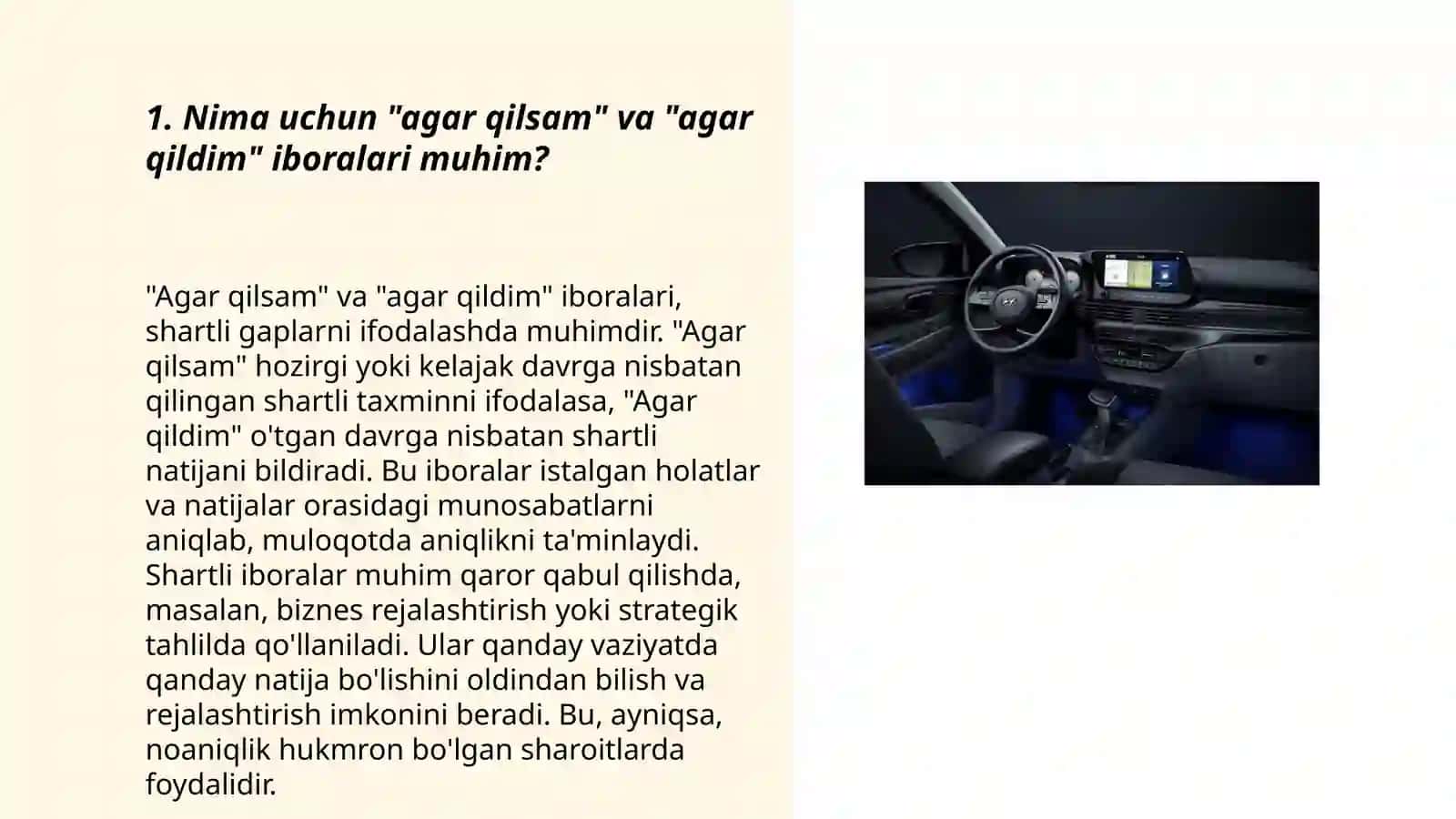 Agar qilsam va agar qildim iboralari 3