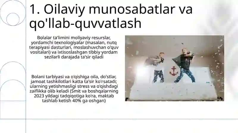 Maxsus inklyuziv ta'limda imkoniyati cheklangan bolalarga ta'lim berishda ijtimoiy omillarning ro'li 3