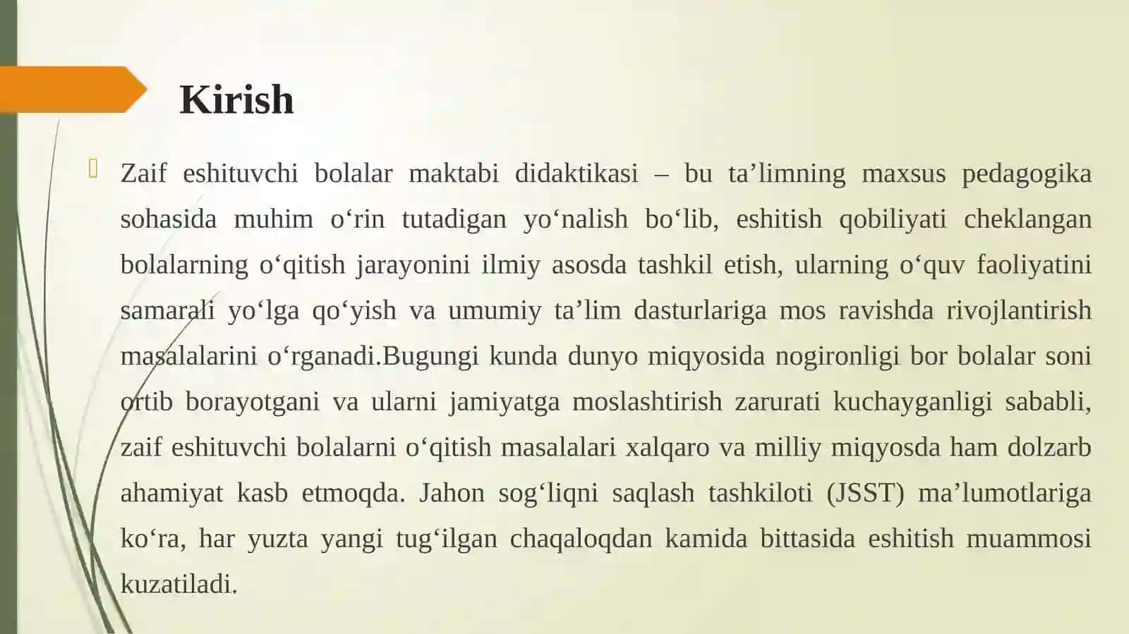 Zaif eshituvchi bolalar maktabi didaktikasi. 3