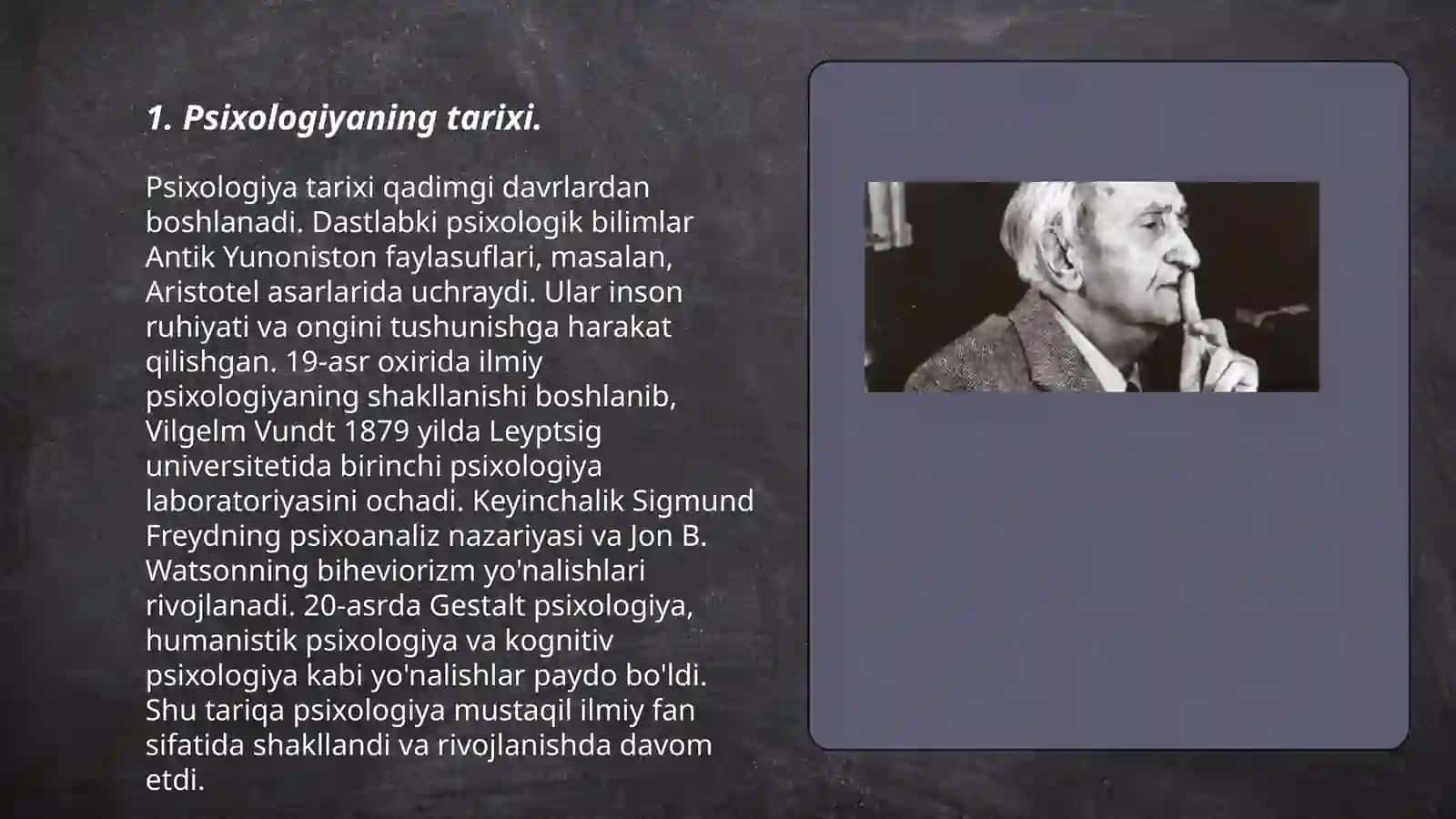 Psixologiyaning fan sifatida rivojlanishi 3