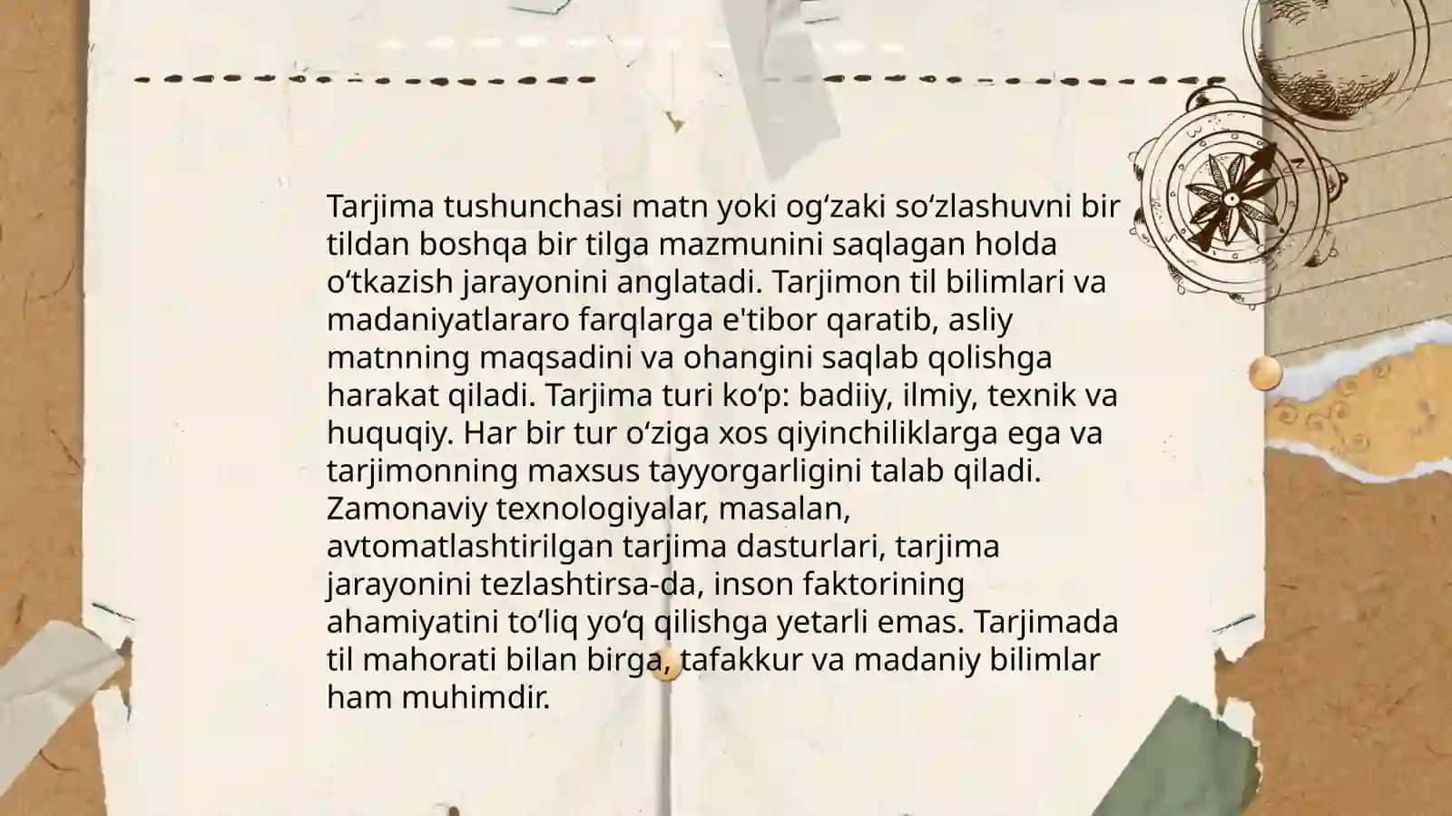 Tarjimada termin tushunchasi va uni tarjima qilish jarayonida qõllash masalalari 3