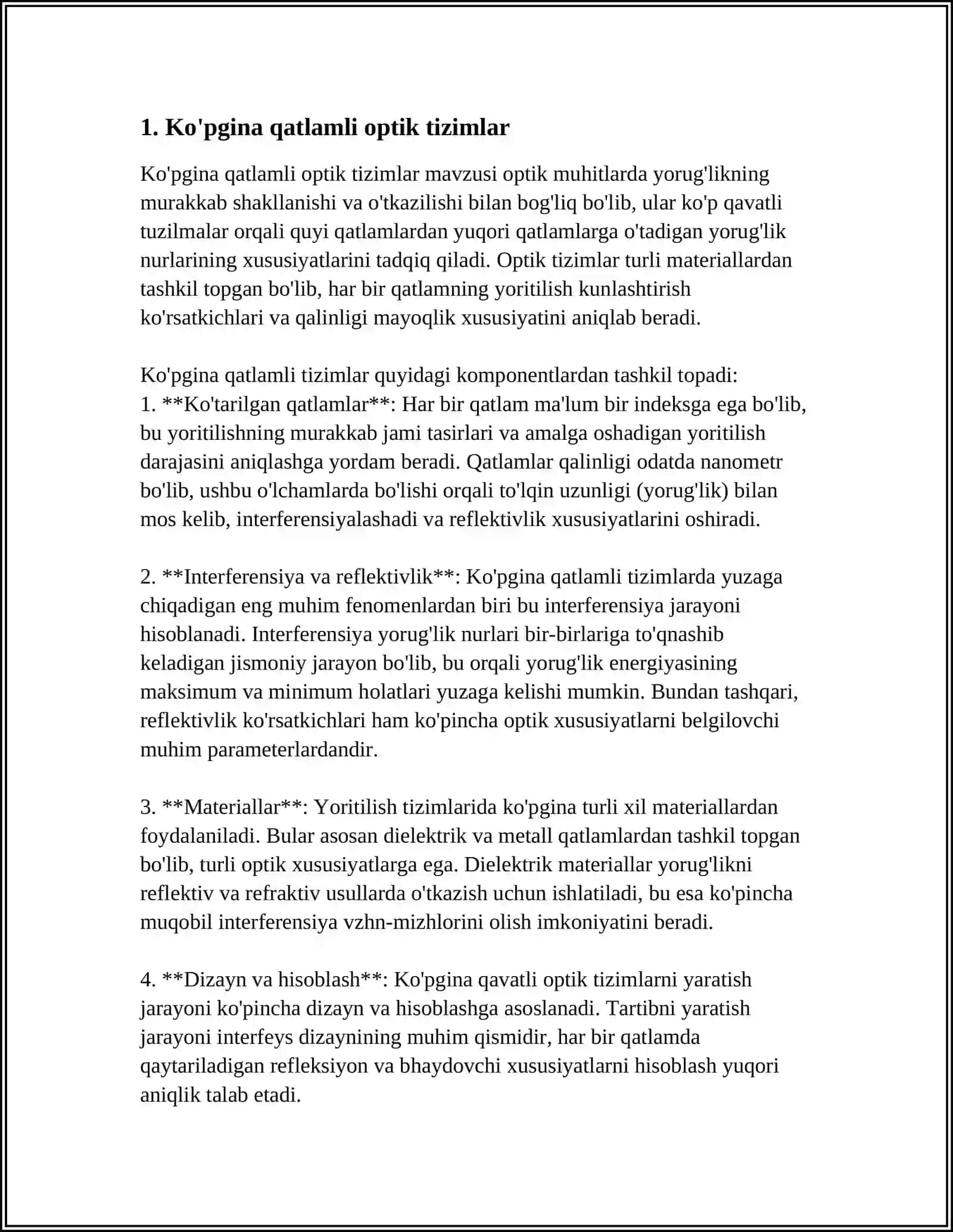 IKKINCHI TARTIBLI CHIZIQLARNING OPTIK XOSSALARI 3