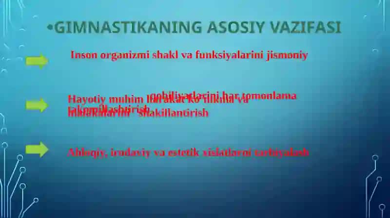 Gimnastikaningjismoniy tarbiya tizimi 3