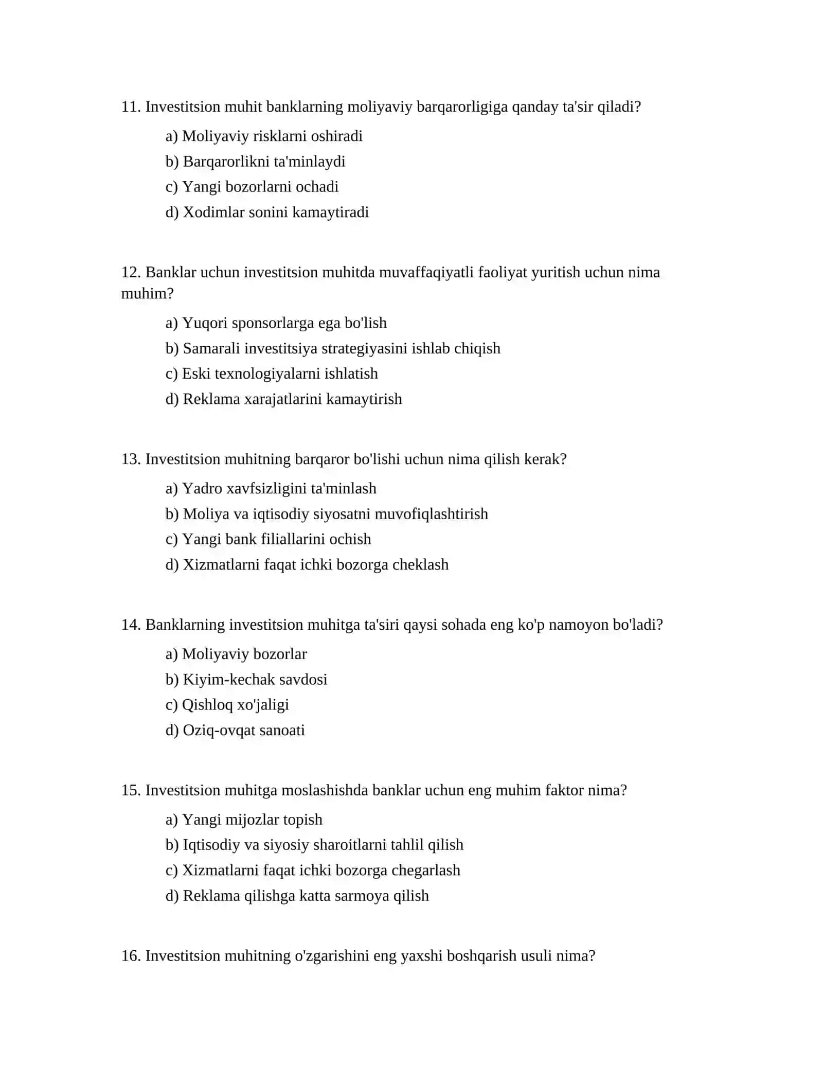Banklarda investitsion muhitning roli 3