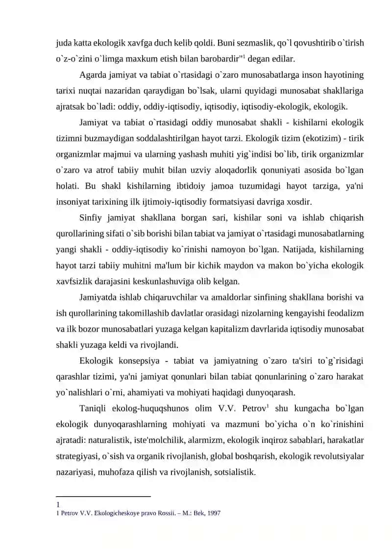 EKOLOGIYA HUQUQINING TUSHUNCHASI VA UNING MOHIYATI 3
