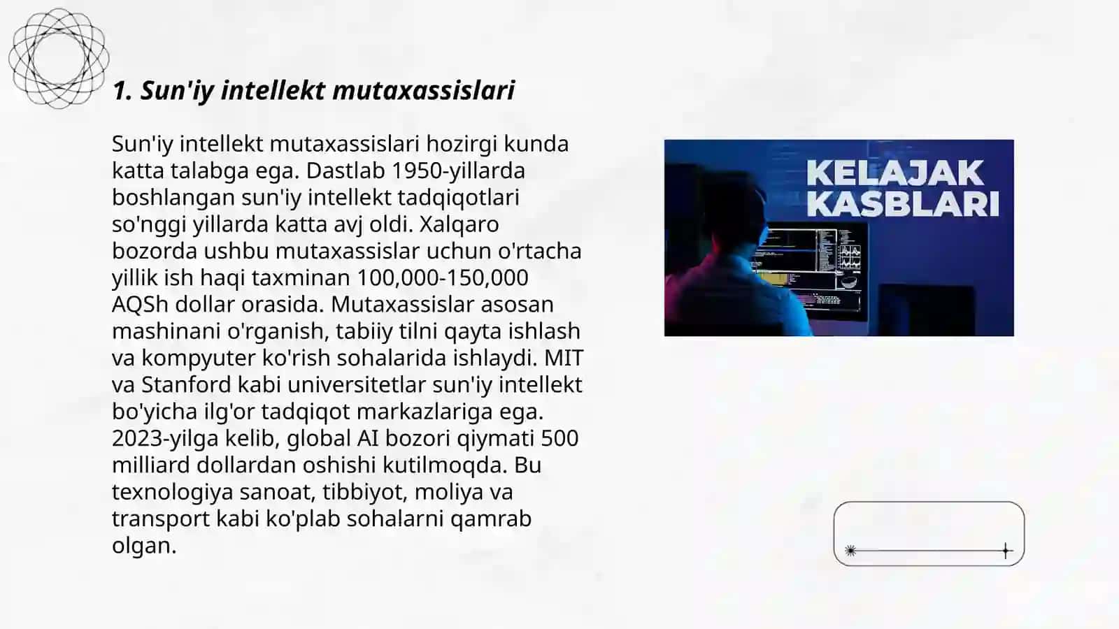Sun'iy intellekt mutaxassislari 3