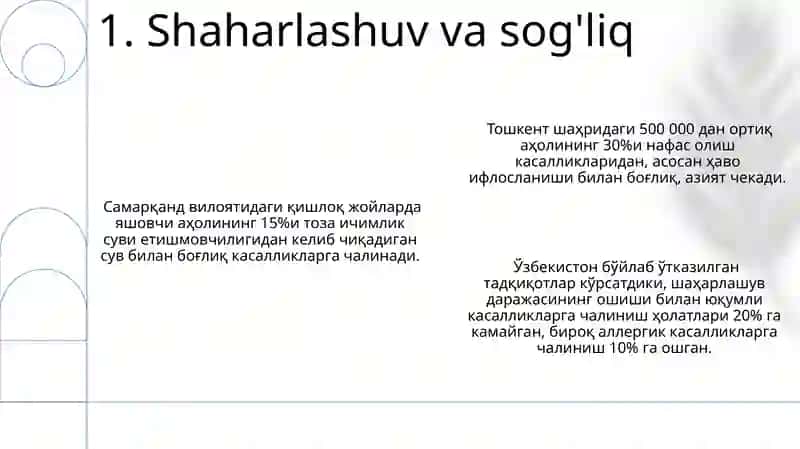 Zamonaviy inson ekologiyasining tibbiyotga oid tomonlari 3