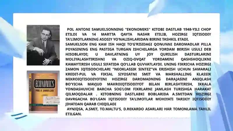 Neoklassik sintez konsepsiyasi 3