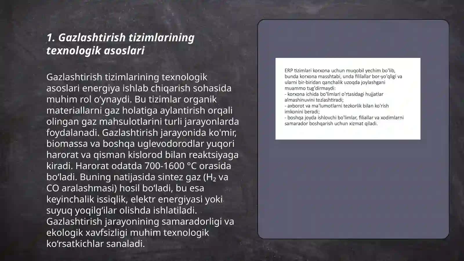 Gazlashtirish tizimlarining texnologik asoslari 3