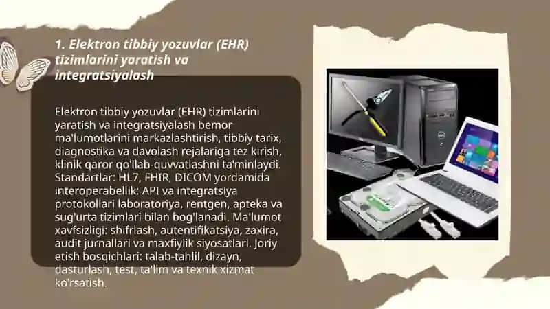 Tibbiyot masalalarini yechishda axborot tehnalogiyalar dasturiy ta'minoti 3