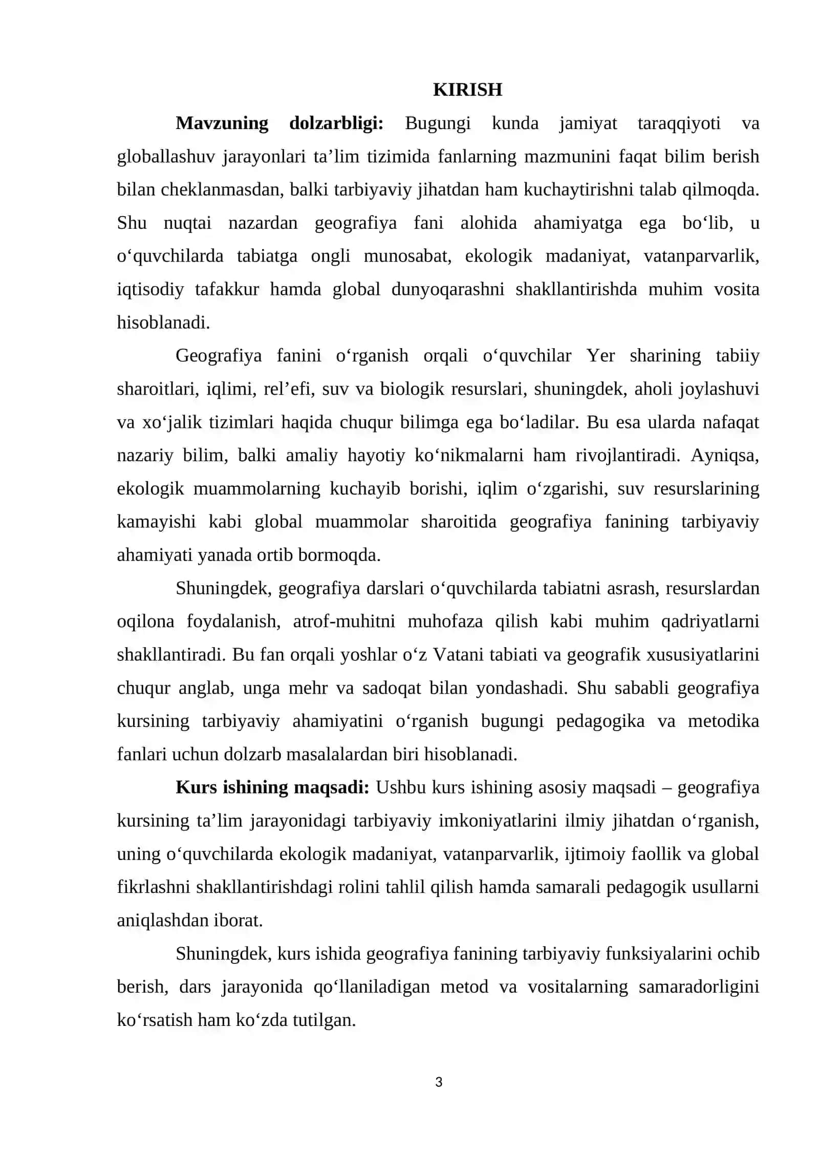 GEOGRAFIYA KURSINING TARBIYAVIY AHAMIYATI. 3