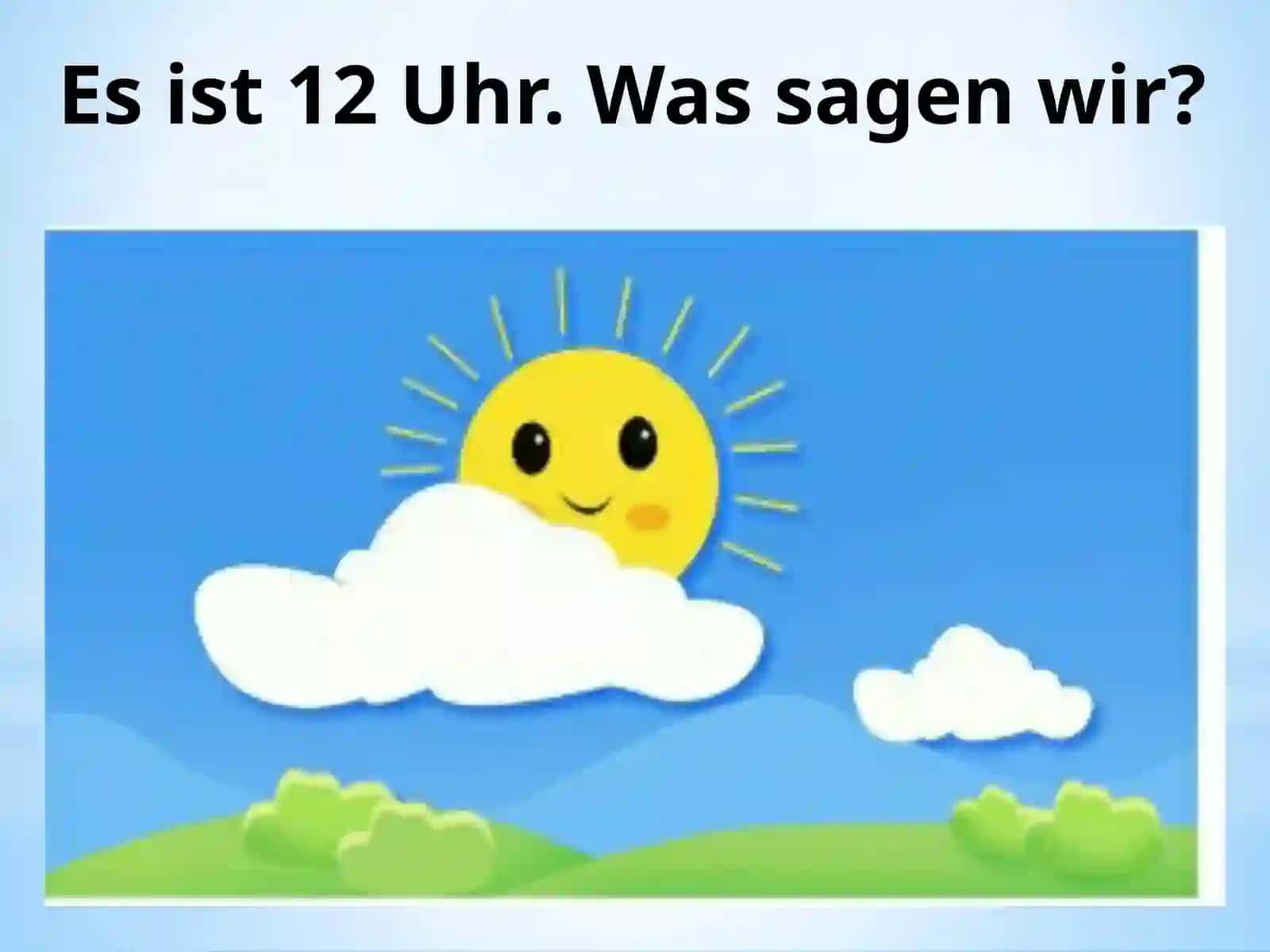 Begrüßungen und Verabschiedungen 3