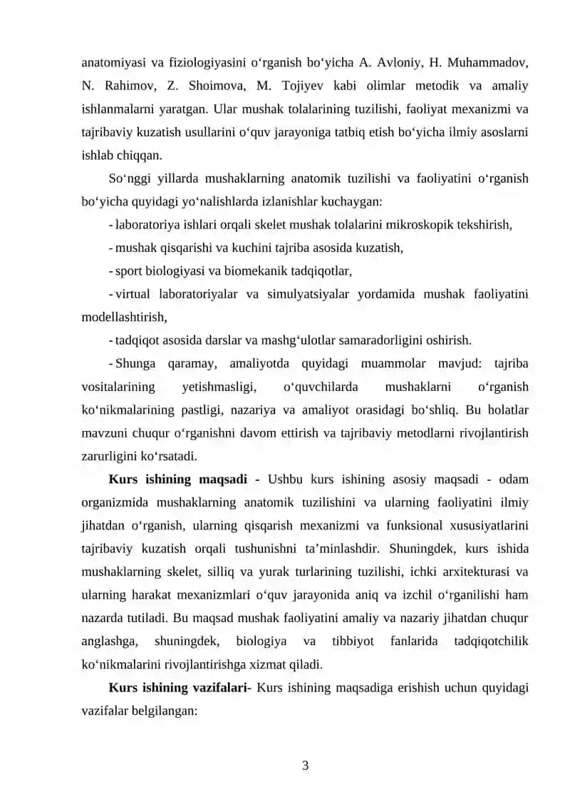 Mushaklarning anatomik tuzilishi 3