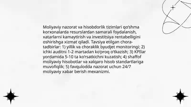 Xorijiy investitsiya ishtirokidagi qo'shma korxonalar faoliyati samaradorligini ta'minlash 3