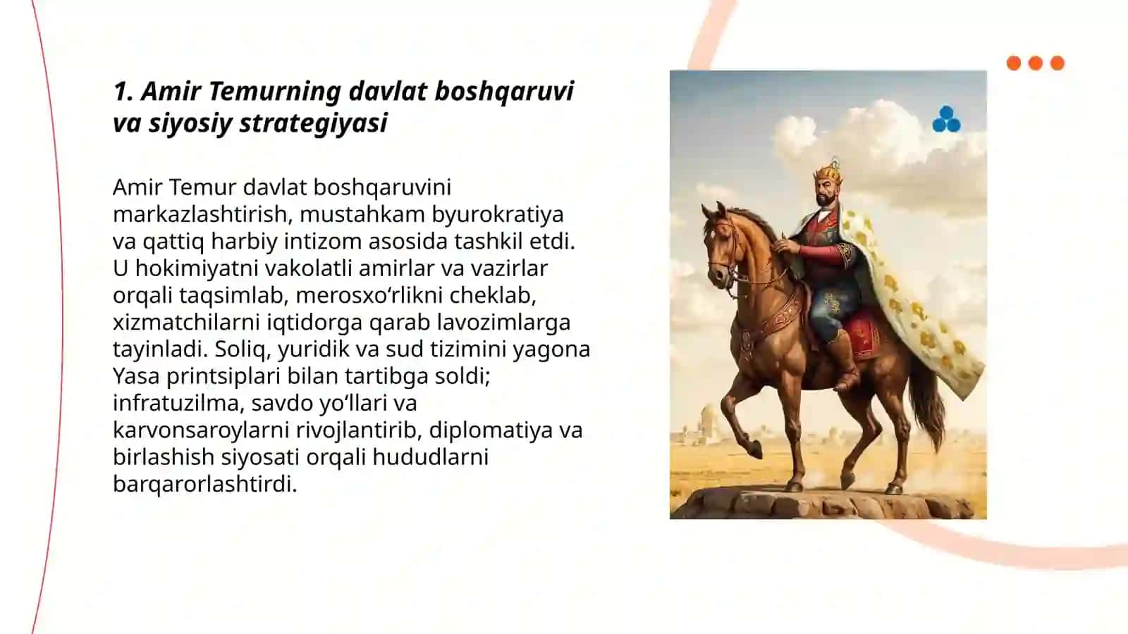 Amir Temur buyuk davlat arbobi 3